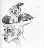 drawing 2 heads